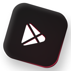 Google Play Store icon with glow effect